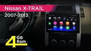Nissan XTRAIL 2007-2013 4 GB RAM QLED Ekran Kablosuz Carplay Android Multimedya Navigasyon
