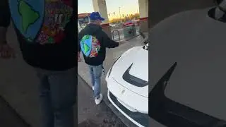 Caught stranger messing with my $400,000 Ferrari, so I decided to do THIS