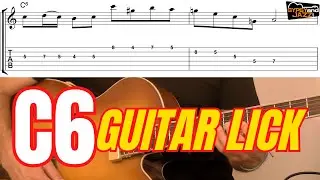 Cool C6 Guitar Lick (Django Reinhardt's Style)