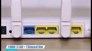 4G LTE CAT4 Hotspot WiFi Router With RJ45 External Antennas