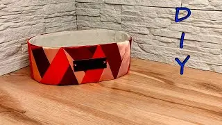 Make a cardboard storage box with your own hands  Organizer idea