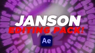 MASSIVE UPDATE to the JANSON V.2 editing pack | 4+  Tutorials 10+ presets