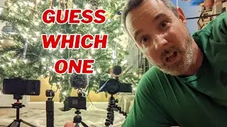Holiday Challenge: Guess Which Camera I'm Using