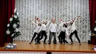 Флешмоб на Новый год - 7 класс