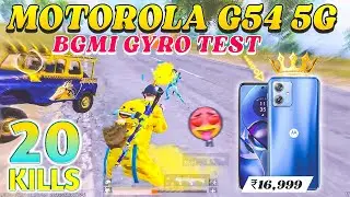 🔥Moto G54 5G Bgmi Test With Fps Meter: Dimensity 7020 Chip