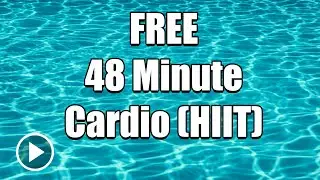 HIIT Water Workout  - FREE 48-MINUTE WATER WORKOUT - includes notes