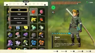 How long it takes Link to eat 1 apple Vs How long it takes Obsidian Frox to eat 1 apple.