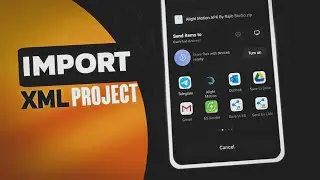 HOW TO IMPORT XML FILE or PROJECT IN ALIGHT MOTION