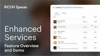 Catering and Equipment Services | RICOH Spaces