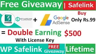 WP Safelink WordPress Plugin Free Giveaway | Giveaway FREE WP Safelink | SELL Lyrics Website