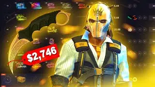 UPGRADING KARAMBIT LORE TO M4A4 HOWL (HELLCASE)