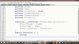 Tutorial 8 - PHP - Object Orientated Programming - OOP - Part 1