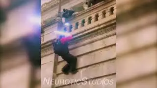 Climbing The Capitol Wall Fall Fail - Its Over Anakin, I Have The High Ground