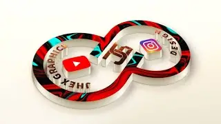 How to Create 3D Logo on Smartphone under 14min using pixellab and photopea I pixellab tutorial