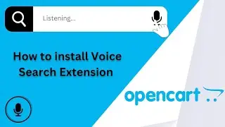 How to install Voice Search Extension in OpenCart