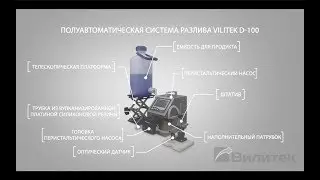 Система разлива жидких продуктов VILITEK D-100