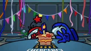 AMONG US’S 5TH BIRTHDAY 🥳🎉 (new cosmetic) #shorts