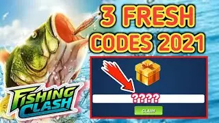 3 NEW FISHING CLASH GIFT CODES 2021 - FISHING CLASH CODES 2021 - FISHING CLASH
