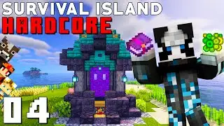 Nether Portal Room | Minecraft Multiplayer Survival Island Hardcore #4