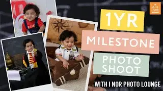 1 Year Baby Milestone Photoshoot BTS | i NOR Photo Lounge | Madurai