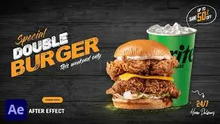 Food Motion Graphics With Glow Effects | In Aftereffects