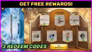 Legendary Sword Event In Pubg Mobile || Get Free Popularity || 3 Redeem Code (Hindi)
