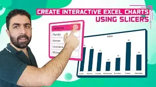 How to Use Slicers to Create and Filter Interactive Excel Charts! 📊