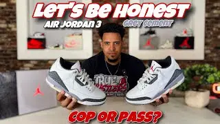Jordan 3 Grey Cement, Cop or Pass ? Opinion, On Feet & Lace Swap