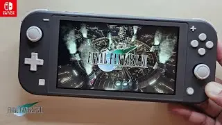 Final Fantasy 7 Nintendo Switch Lite Gameplay