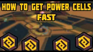 How To Get Power Cells Fast!! Roblox Giant Simulator