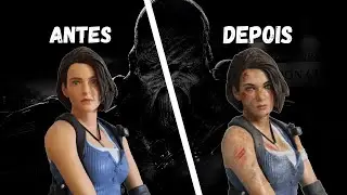 Repintura Jill Valentine RE3 REMAKE - Processo de pintura e Dicas