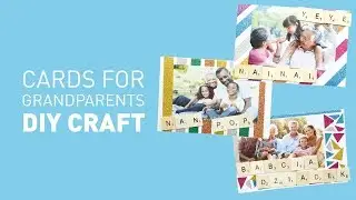 Gift Cards for Grandparents DIY Craft | Educational Experience