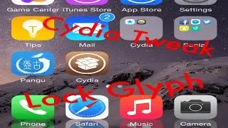 IOS 8 Jailbreak Tweak - Lock Glyph