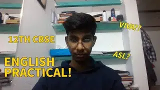 Class 12th English Practical Experience 😶‍🌫️ || VIVA? ASL? | CBSE