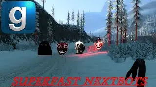 [GMOD] Nextbots: The Superfast Nextbots! (Angry Munci, Happy, Sad, Trauma, Hunger, Light and Death).
