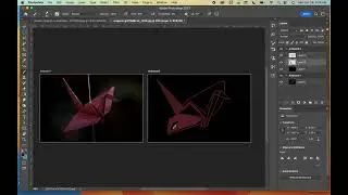 Crane Painting Part 3: Blocking in Color
