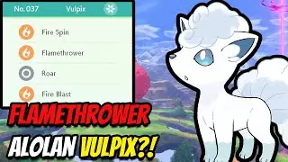 CRAZY Pokemon Go to Pokemon Home Glitch!! Flamethrower on Alolan Vulpix/Alolan Ninetales?!