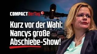 Kurz vor der Wahl: Nancys große Abschiebe-Show!💥