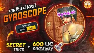 😳 Learn Gyroscope in 1 Day | Gyroscope Mastering in PUBG Mobile | No Recoil PUBG Tips & Tricks