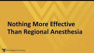 POCUS Guided Regional Anesthesia 1 -  Introduction