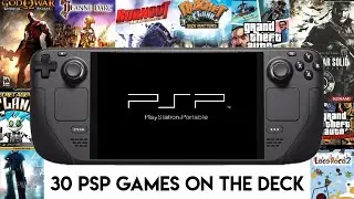 PSP is Fantastic on the Steam Deck