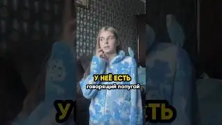 У неё есть говорящий попугай! @IgorMedov