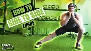How To: Side To Side Alternating Lateral Lunge