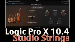 Logic Pro X 10 4 Studio Strings