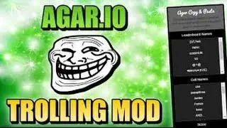 HOW TO COPY NAMES DIRECTLY FROM LEADERBOARD - AGAR.IO