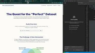 Biomedical Data Tools & Open Source & Live Web Development with AI Agents