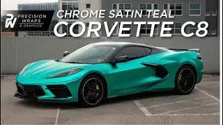 Tips and Tricks For Wrapping With Chrome | Corvette C8 Hexis Chrome
