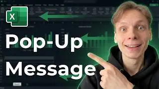 How to Add a Pop-Up Message on Cell Value in Excel [2026 Easy Guide]