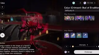 [Honkai: Star Rail] Calyx (Crimson): Bud of Erudition