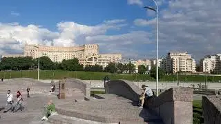 Площадь Европы. Москва, июнь 2021